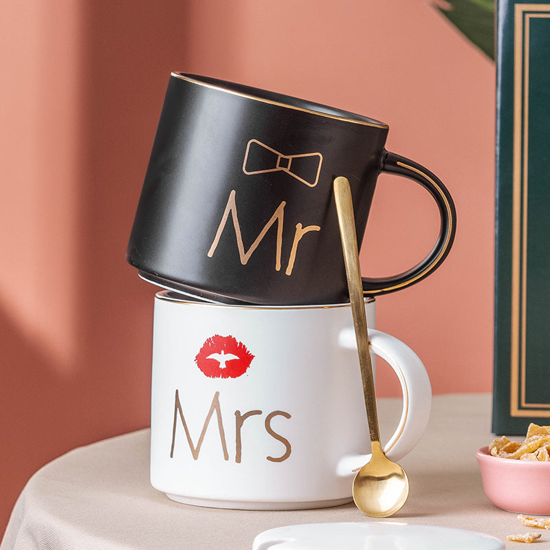 Mr & Mrs Morning Mug