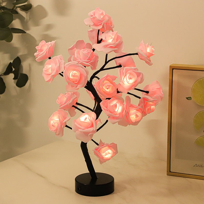 The Forever Rose Lamp
