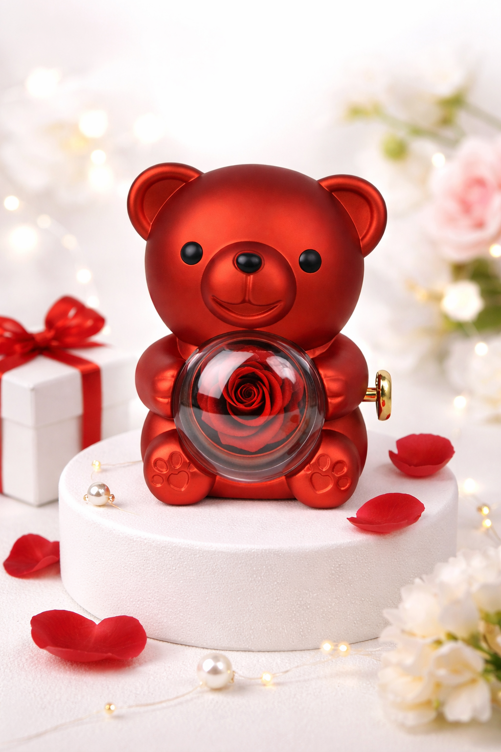 Eternal Rose Bear Keepsake