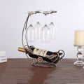Copper Wine Rack Hanging Wine Glass Holder Bar Stand Bracket Display Stand Bracket - GivenPerfect