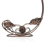 Copper Wine Rack Hanging Wine Glass Holder Bar Stand Bracket Display Stand Bracket - GivenPerfect