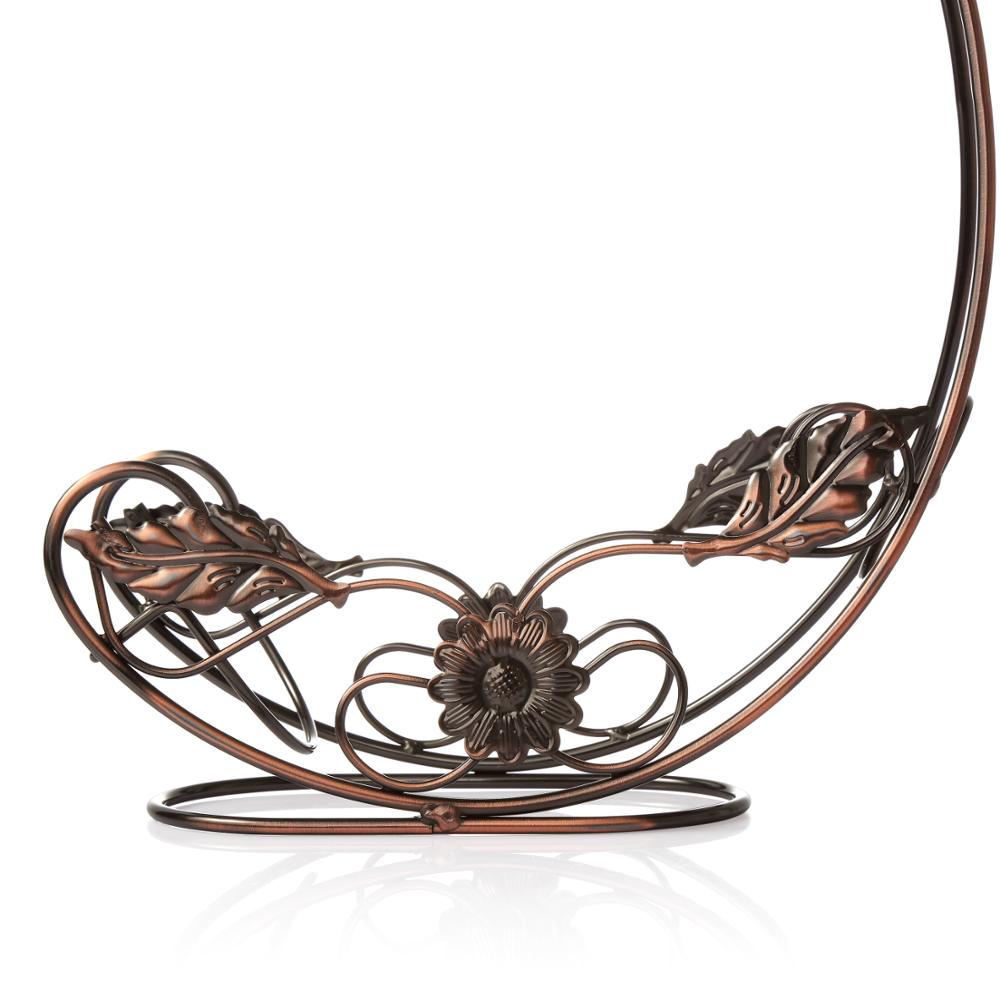 Copper Wine Rack Hanging Wine Glass Holder Bar Stand Bracket Display Stand Bracket - GivenPerfect