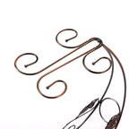 Copper Wine Rack Hanging Wine Glass Holder Bar Stand Bracket Display Stand Bracket - GivenPerfect