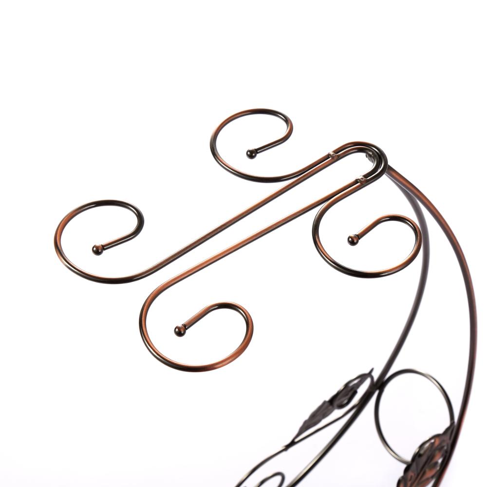 Copper Wine Rack Hanging Wine Glass Holder Bar Stand Bracket Display Stand Bracket - GivenPerfect