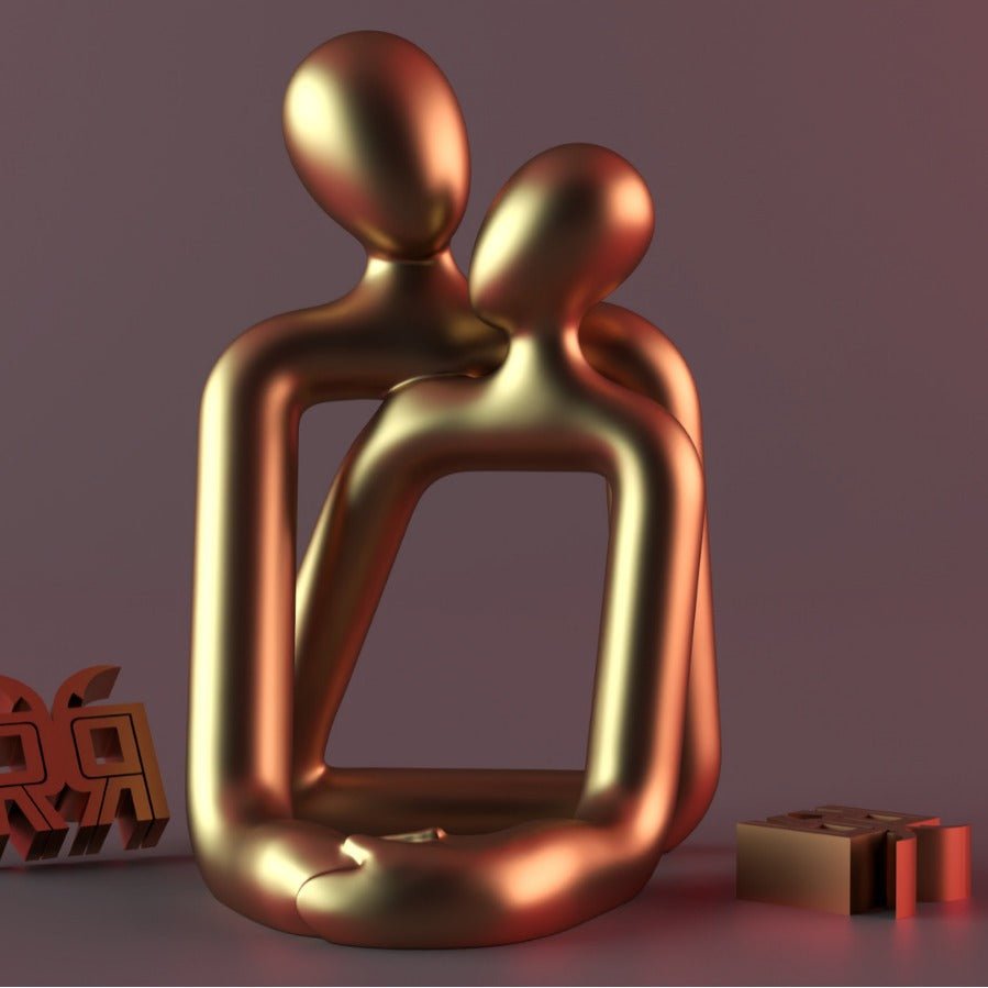 Embrace Candle Holder Sculpture - GivenPerfect