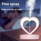 EternaFlow™ Anti - Gravity Heart Humidifier Lamp - GivenPerfect