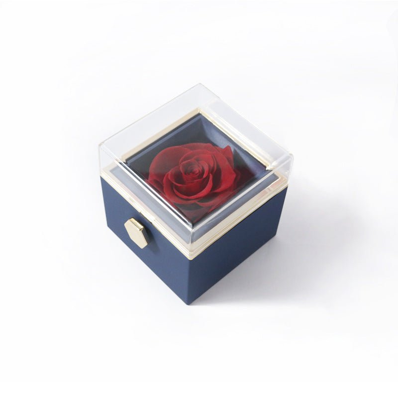 Eternal Rose Jewellery Box With Necklace - GivenPerfect