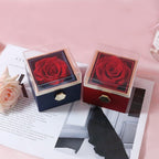 Eternal Rose Jewellery Box With Necklace - GivenPerfect