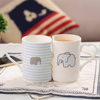 Romantic Couple Ceramic Cups – His & Hers Love Mugs Set - GivenPerfect