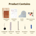 Sales Are Prohibited On The TEMU And SHEIN - MUSIC PARK 3d Wooden Puzzle Piano Music Box Can Be Played Handmade Assembly Model Kit DIY Crafts Holidays Birthdays Christmas Gifts - GivenPerfect