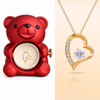 The Eternal Rose Bear Jewellery Box - GivenPerfect