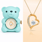 The Eternal Rose Bear Jewellery Box - GivenPerfect